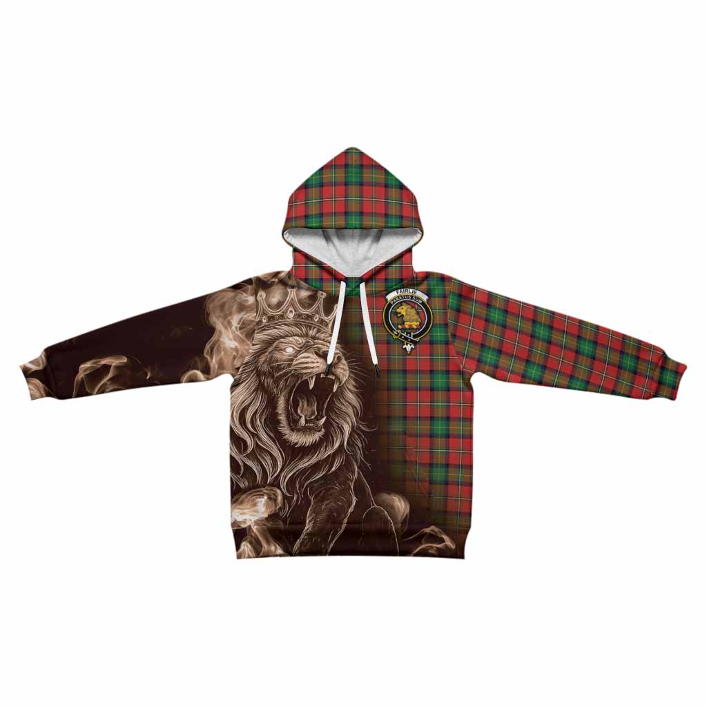 Fairlie Tartan Kid Hoodie Roaring Lion Heritage