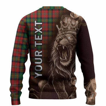 Fairlie Tartan Knitted Sweater Roaring Lion Heritage