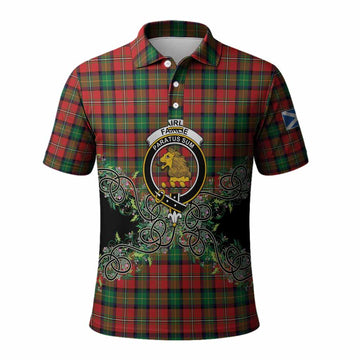 Fairlie Tartan Polo Shirt Thistle Scottish Spirit