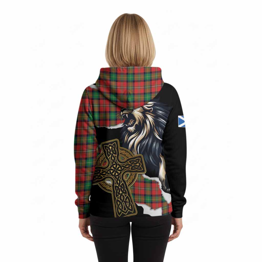 Fairlie Tartan Scottish Hoodie Lion Celtic Heritage