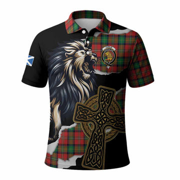 Fairlie Tartan Scottish Polo Shirt Lion Celtic Heritage