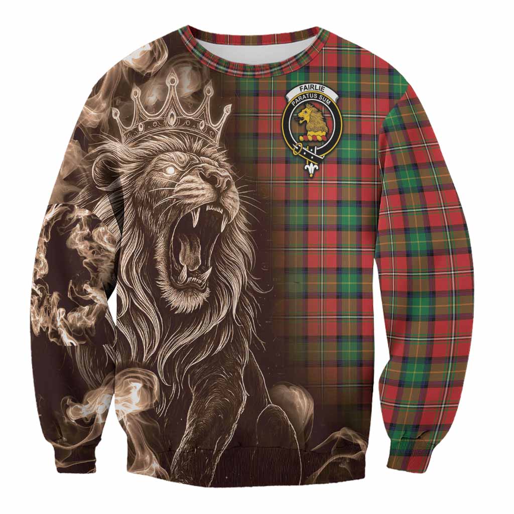 Fairlie Tartan Sweatshirt Roaring Lion Heritage