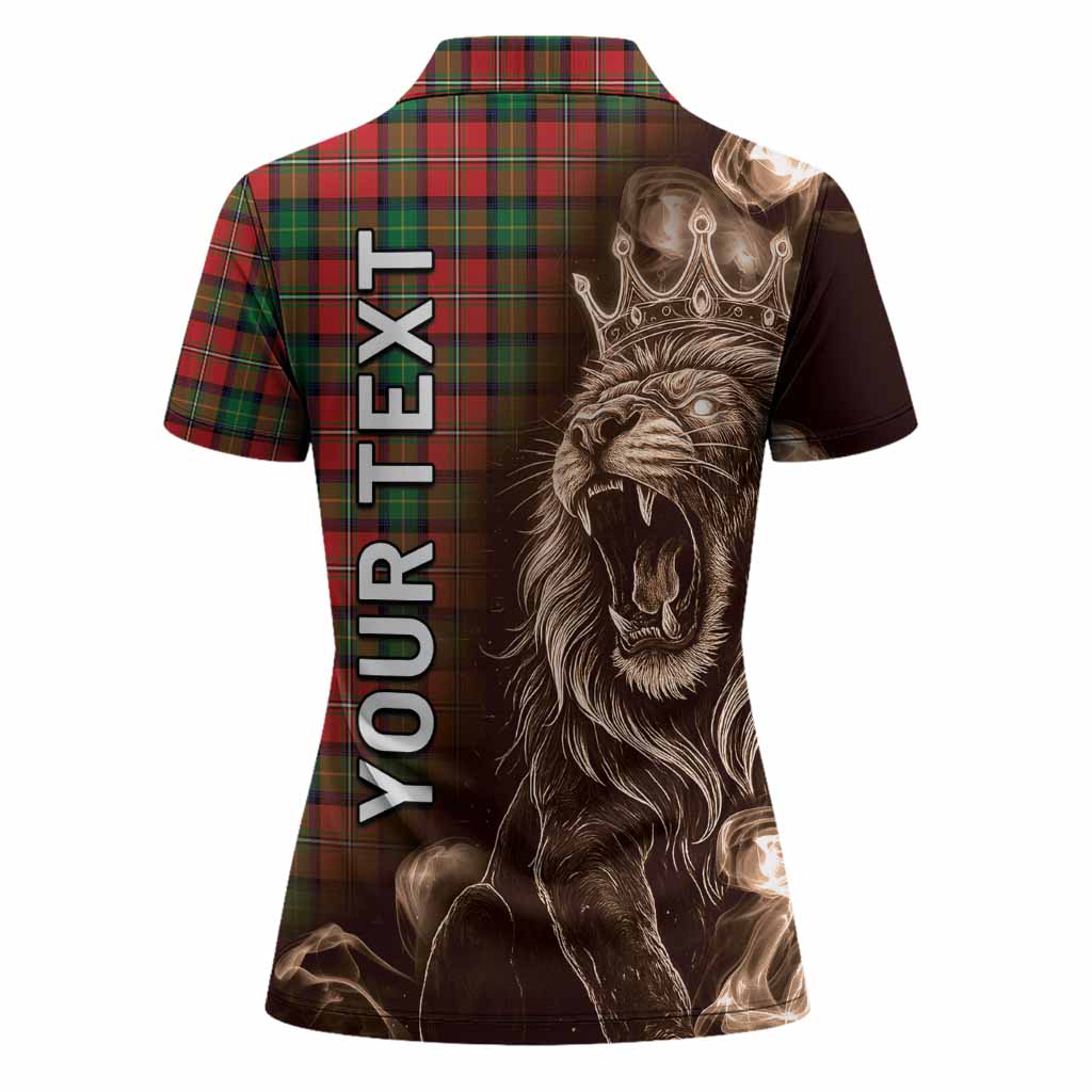 Fairlie Tartan Women Polo Shirt Roaring Lion Heritage