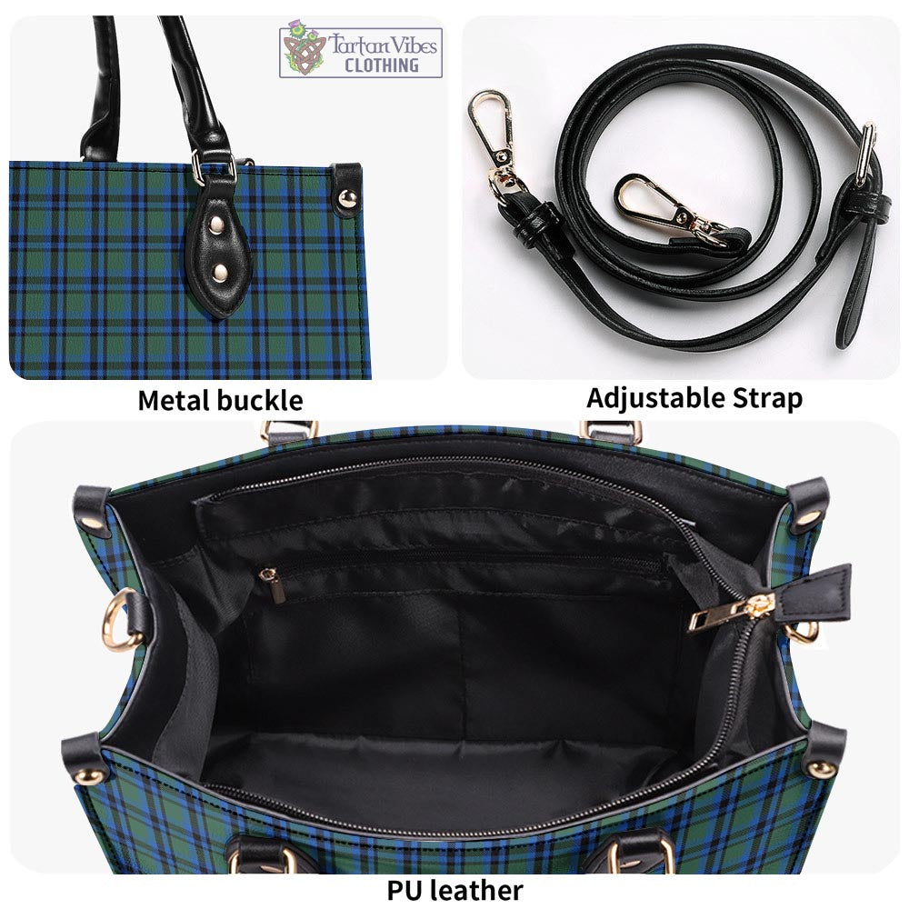 Falconer Tartan Luxury Leather Handbags - Tartan Vibes Clothing