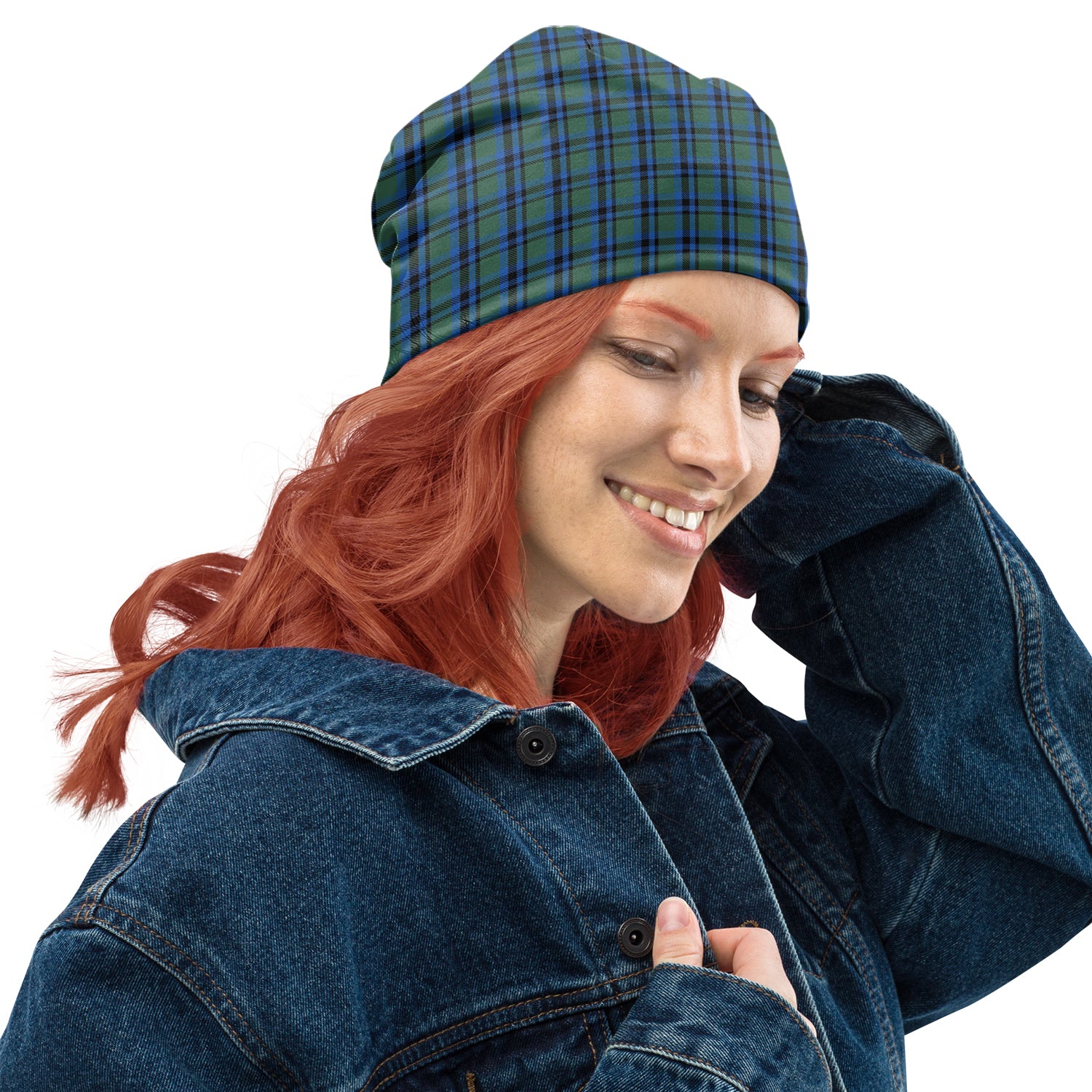 Falconer Tartan Beanies Hat Adult 10.8 × 11 inches - Tartan Vibes Clothing