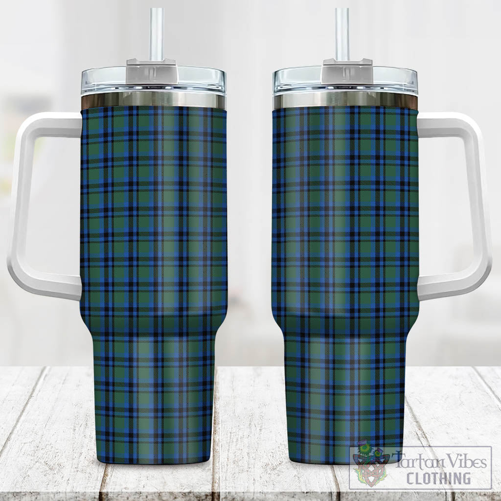 Falconer Tartan Tumbler with Handle One Size 40 OZ - Tartan Vibes Clothing