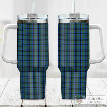 Falconer Tartan Tumbler with Handle One Size 40 OZ - Tartan Vibes Clothing