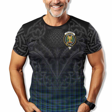 Falconer Tartan T-Shirt with Family Crest Celtic Thistle Vibes Kid's Shirt - Tartan Vibes Clothing