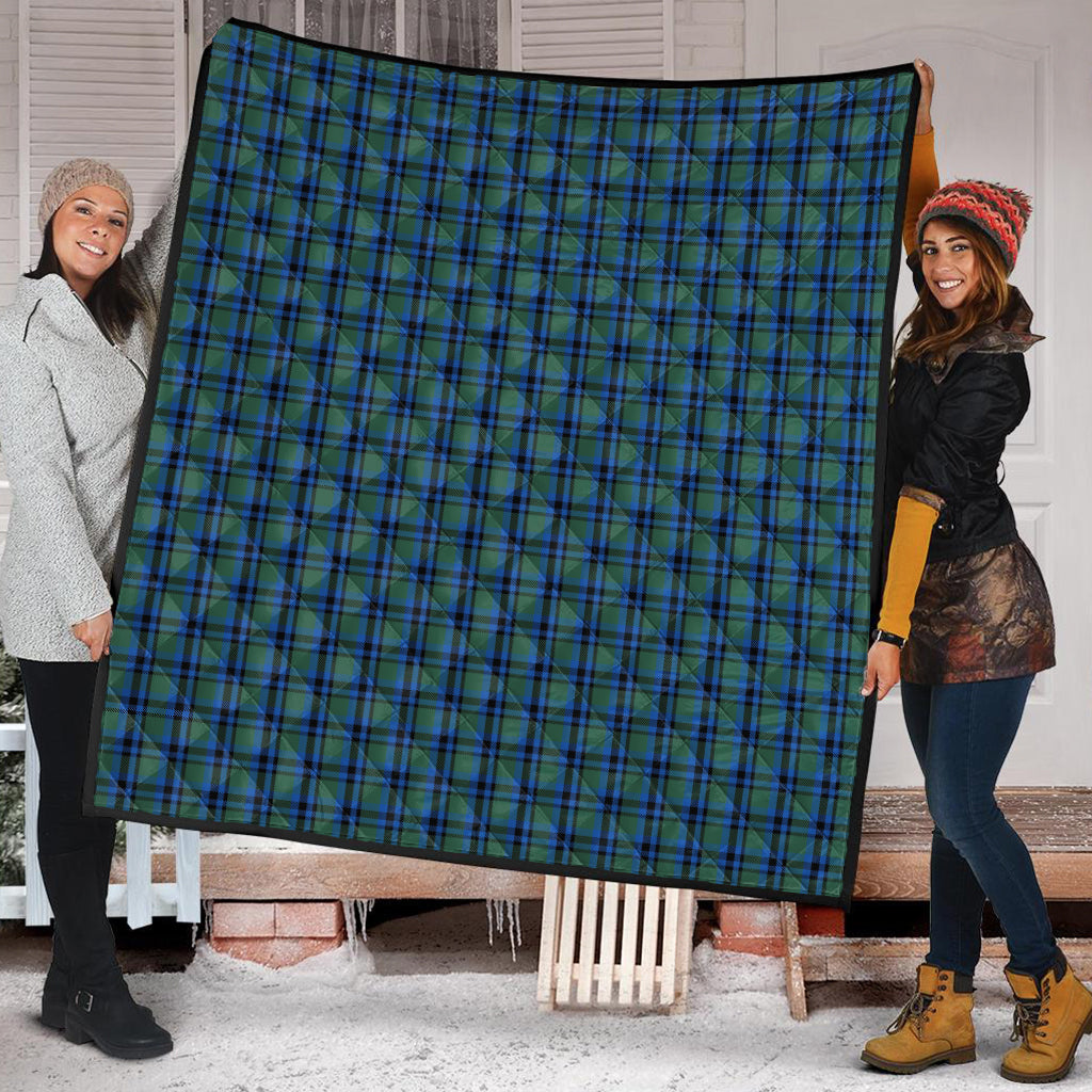 Falconer Tartan Quilt Super King Quilt 91" x 110" - Tartan Vibes Clothing