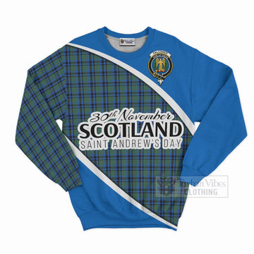 Falconer Family Crest Tartan Sweatshirt Celebrate Saint Andrew's Day in Style Unisex - Tartan Vibes Clothing