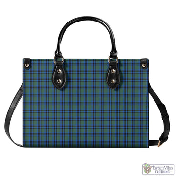 Falconer Tartan Luxury Leather Handbags L - Tartan Vibes Clothing