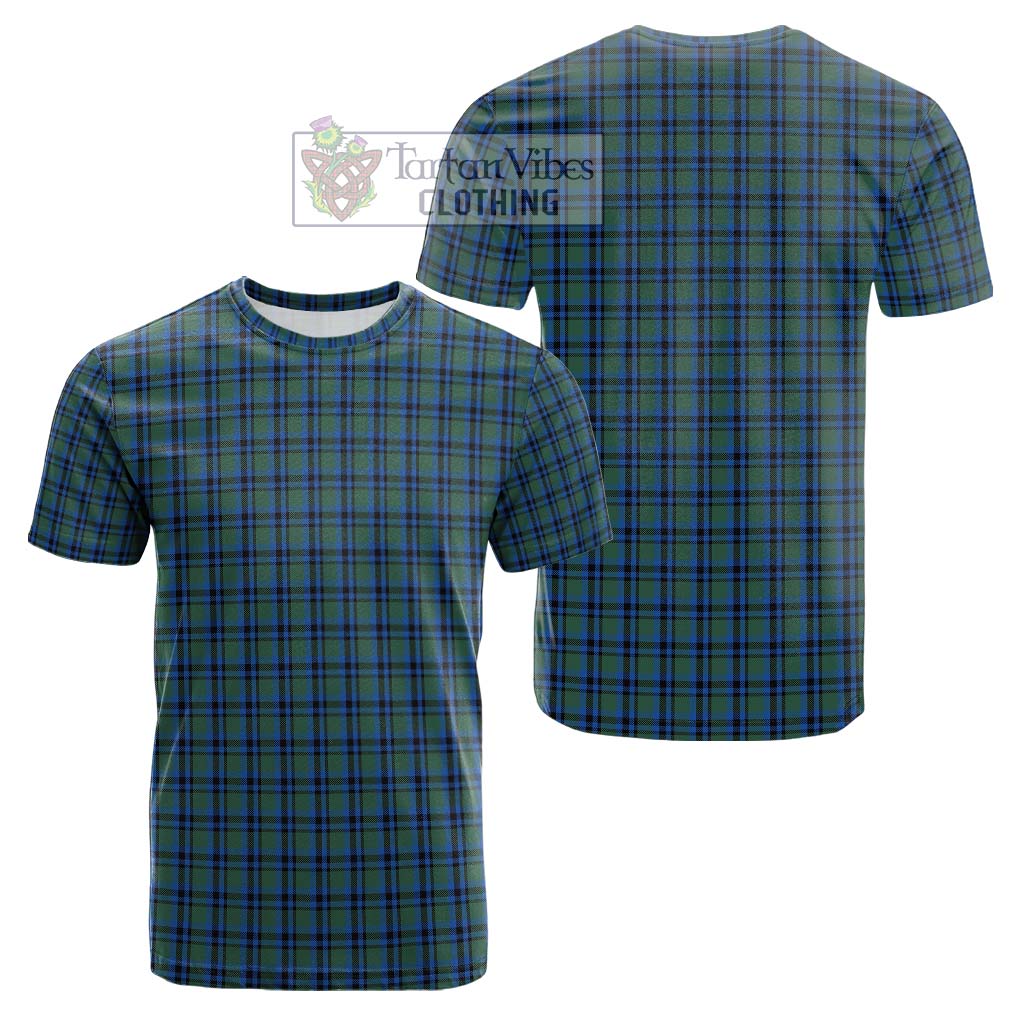Falconer Tartan Cotton T-Shirt - Tartan Vibes Clothing