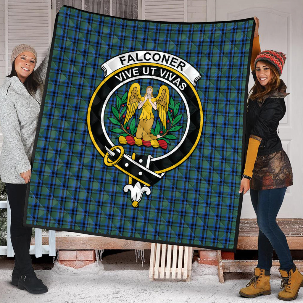 falconer-tartan-quilt-with-family-crest