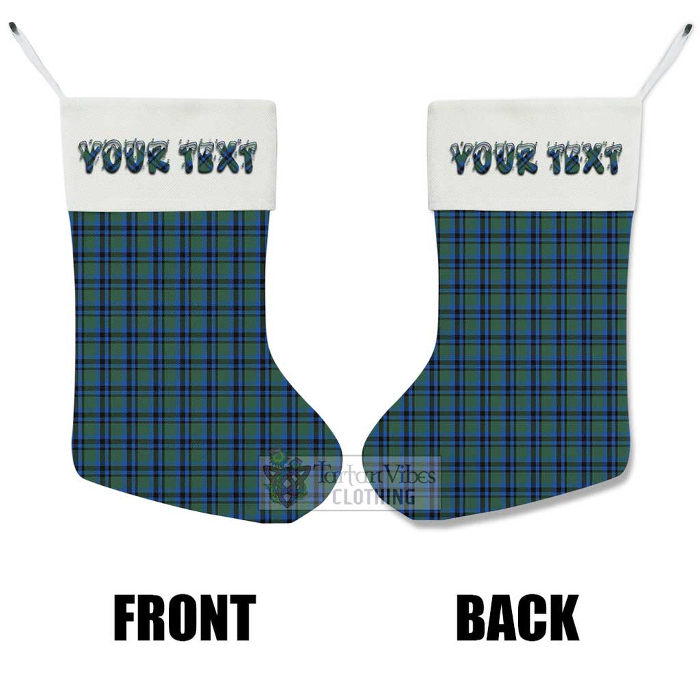 Falconer Tartan Christmas Stocking with Personalized Text - Tartan Vibes Clothing