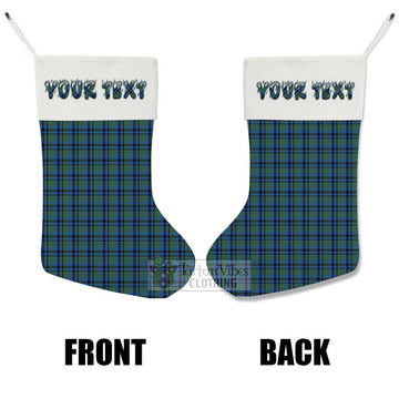 Falconer Tartan Christmas Stocking with Personalized Text - Tartan Vibes Clothing