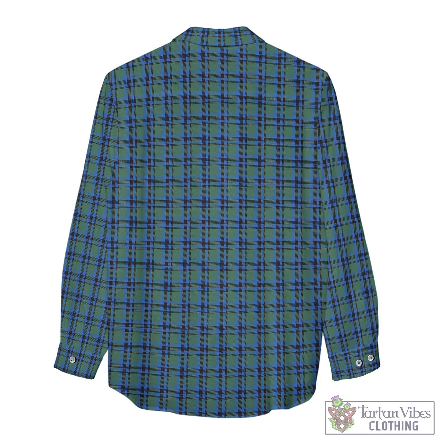 Falconer Tartan Women's Casual Shirt with Family Crest - Tartan Vibes Clothing