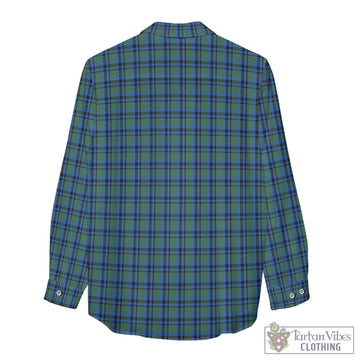 Falconer Tartan Women's Casual Shirt with Family Crest - Tartan Vibes Clothing