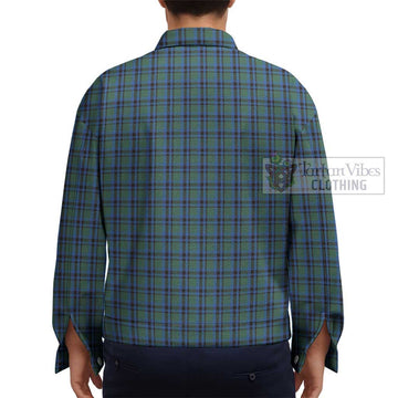 Falconer Tartan Unisex Lapel Cotton Jacket - Tartan Vibes Clothing