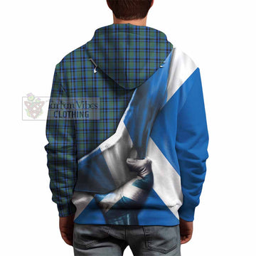 Falconer Tartan Hoodie with Family Crest Scotland Patriotic Style - Tartan Vibes Clothing