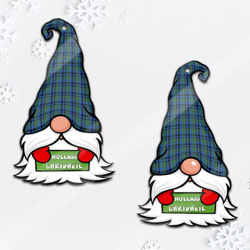 Falconer Gnome Christmas Ornament with His Tartan Christmas Hat - Tartan Vibes Clothing