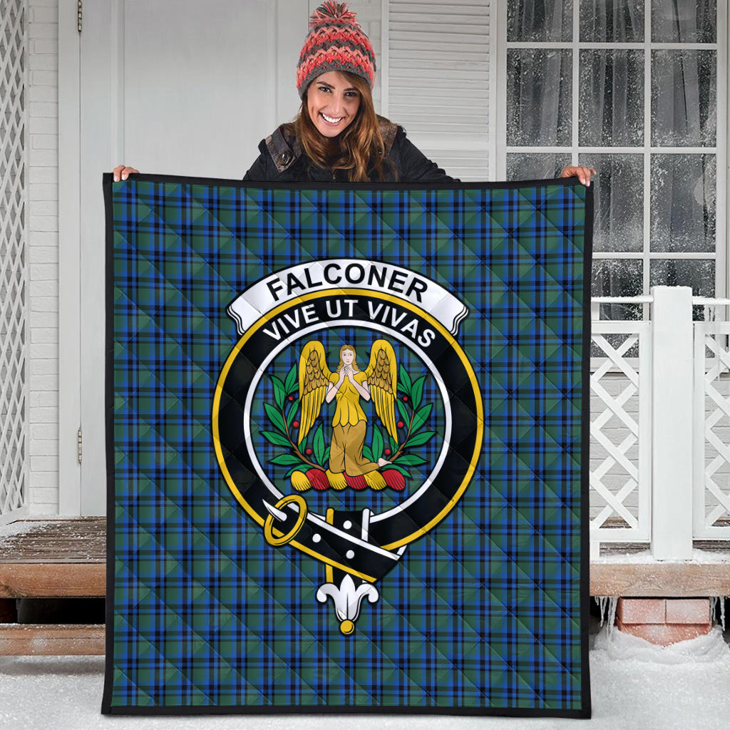 falconer-tartan-quilt-with-family-crest