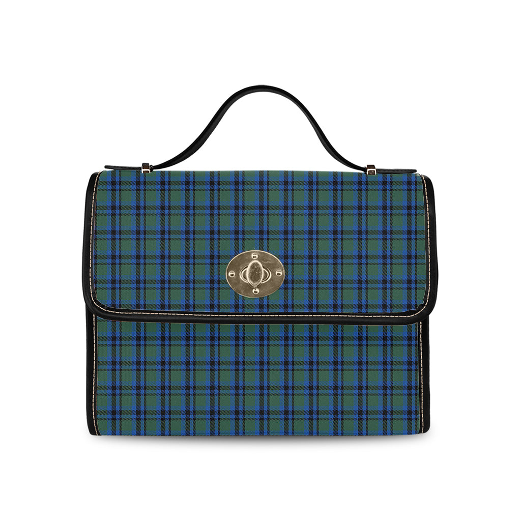 falconer-tartan-leather-strap-waterproof-canvas-bag