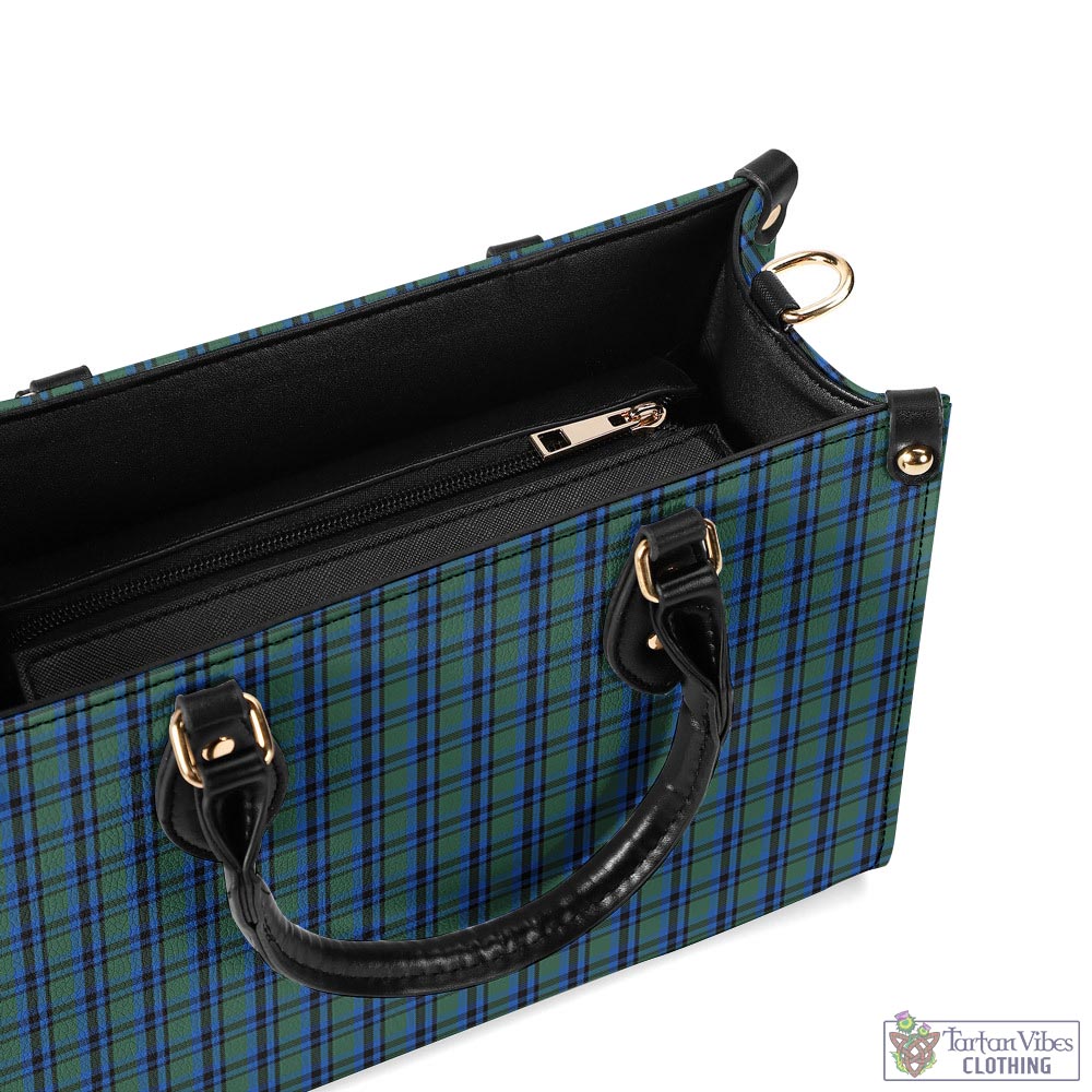 Falconer Tartan Luxury Leather Handbags - Tartan Vibes Clothing