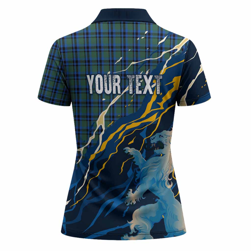 Falconer Scotland Tartan Women Polo Shirt WC2026 Football - We'll Be Coming