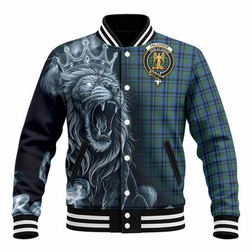 Falconer Tartan Baseball Jacket Roaring Lion Heritage