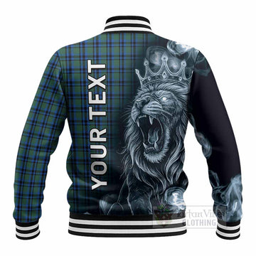 Falconer Tartan Baseball Jacket Roaring Lion Heritage