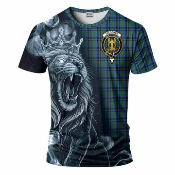 Falconer Tartan T-Shirt Roaring Lion Heritage