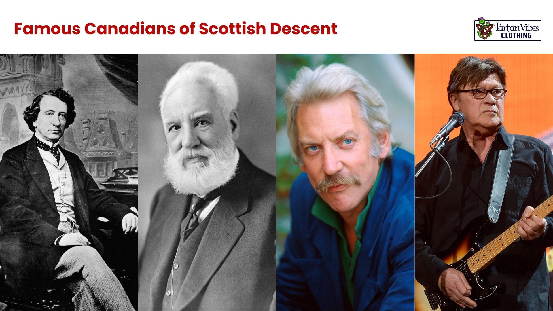 Famous Canadians of Scottish Descent