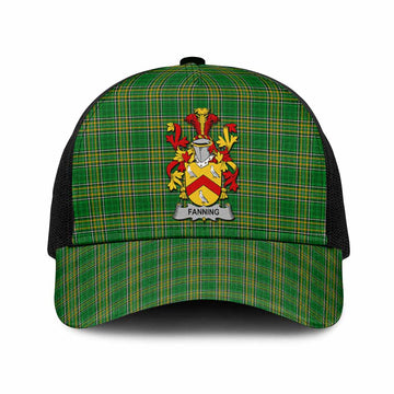 Fanning Irish Coat of Arms Tartan Mesh Trucker Cap