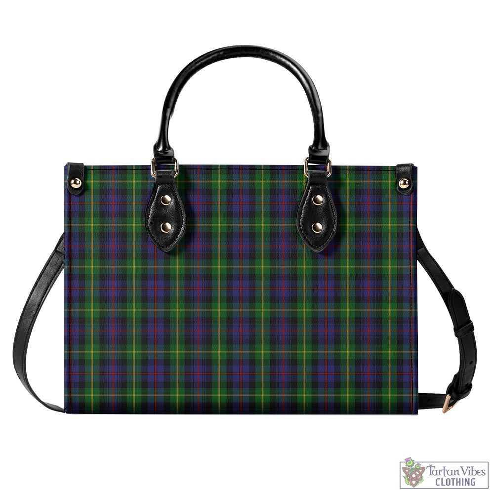 Tartan Vibes Clothing Farquharson Tartan Luxury Leather Handbags