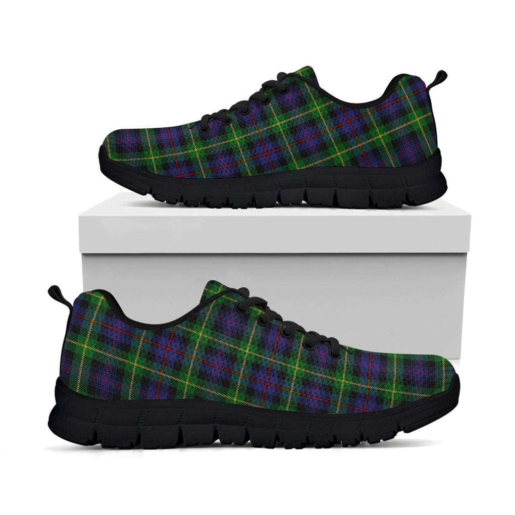 Farquharson Tartan Sneakers Kid's Sneakers - Tartan Vibes Clothing