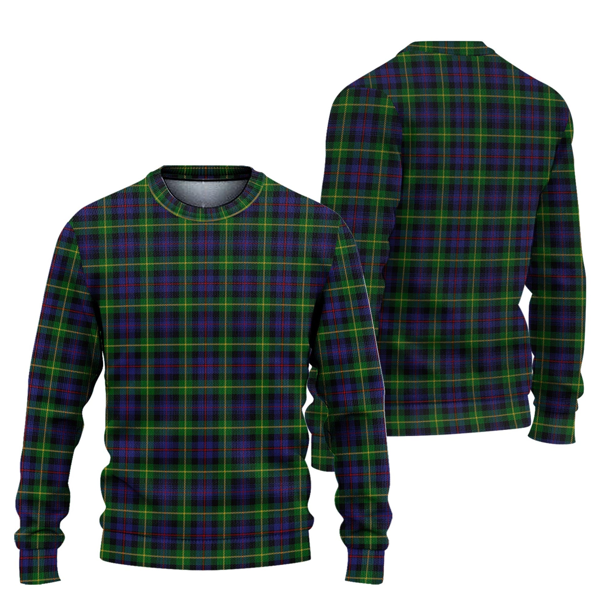 Farquharson Tartan Knitted Sweater Unisex - Tartanvibesclothing