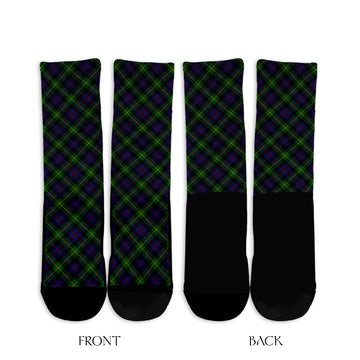 Farquharson Tartan Crew Socks Cross Style