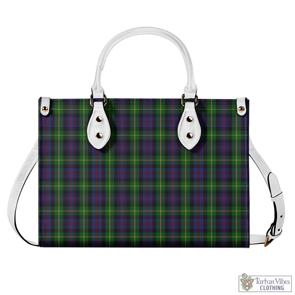 Tartan Vibes Clothing Farquharson Tartan Luxury Leather Handbags