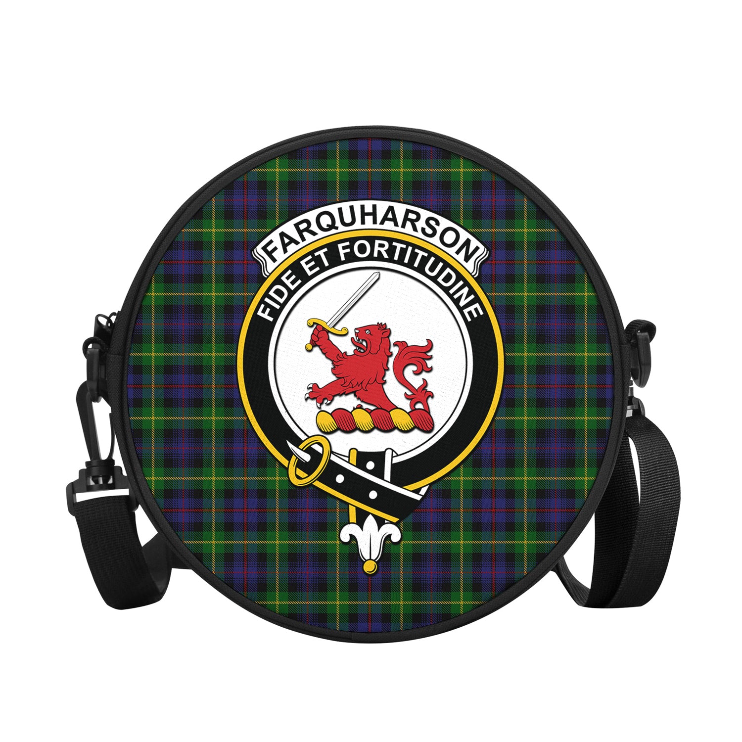 farquharson-tartan-round-satchel-bags-with-family-crest