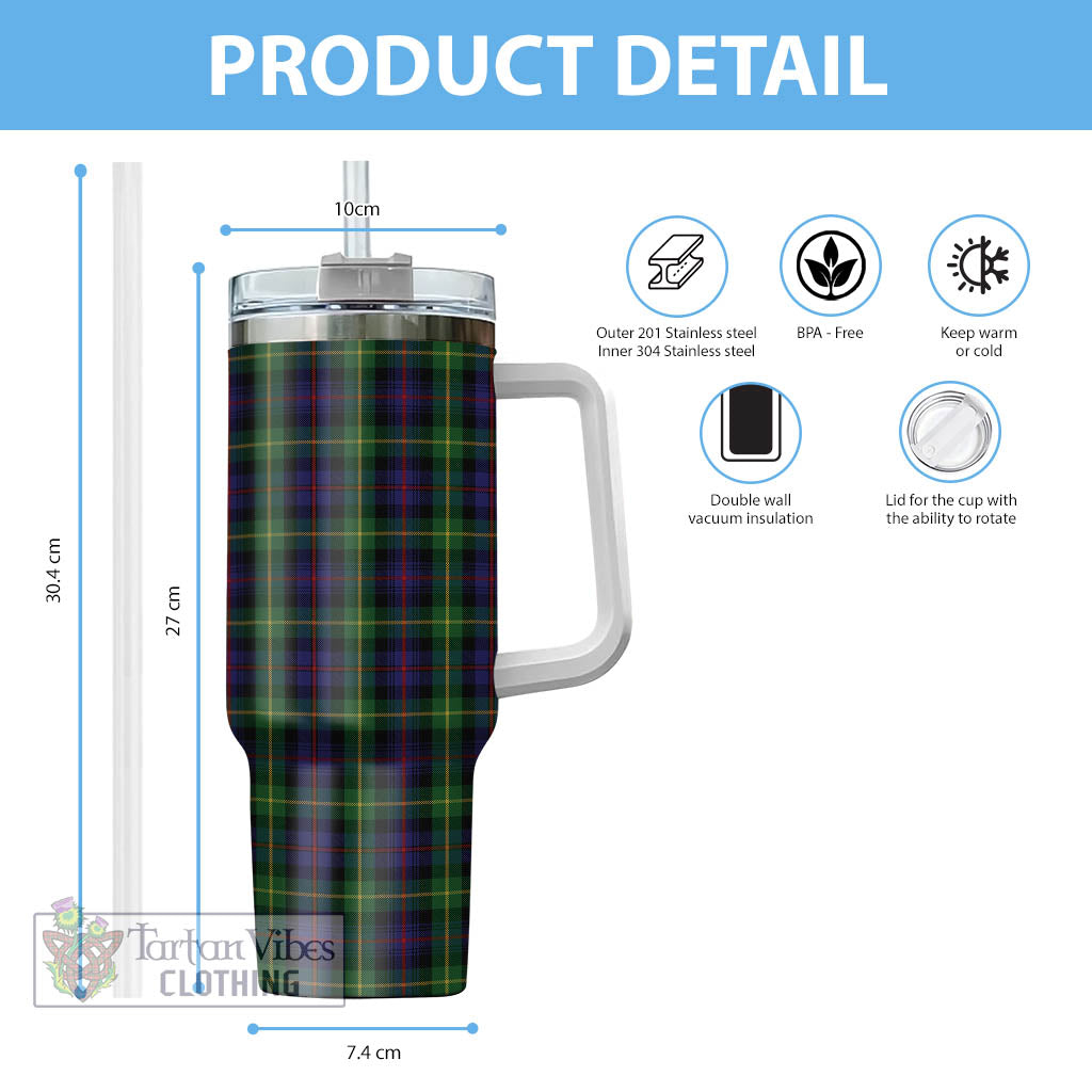Tartan Vibes Clothing Farquharson Tartan Tumbler with Handle