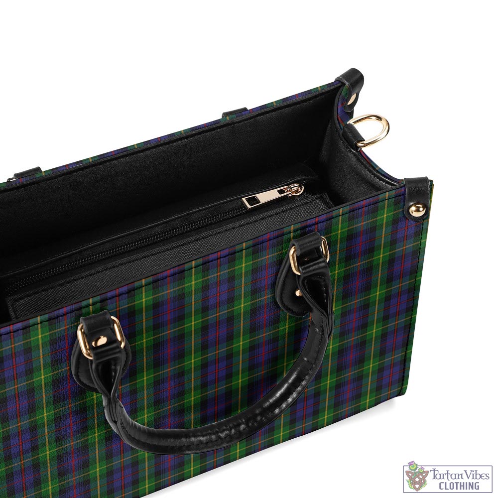 Tartan Vibes Clothing Farquharson Tartan Luxury Leather Handbags