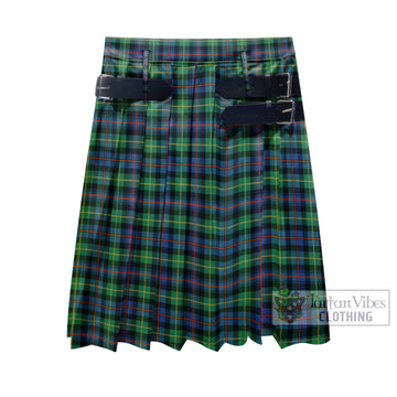 Farquharson Ancient Tartan Men's Pleated Skirt - Fashion Casual Retro Scottish Kilt Style