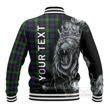 Farquharson Tartan Baseball Jacket Roaring Lion Heritage