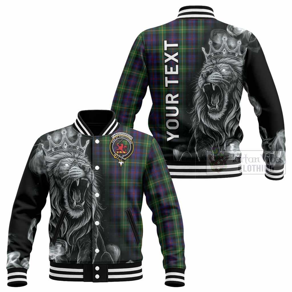 Farquharson Tartan Baseball Jacket Roaring Lion Heritage