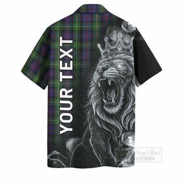 Farquharson Tartan Hawaiian Shirt Roaring Lion Heritage