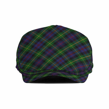 Farquharson Tartan Flat Cap, Jeff Cap Cross Style