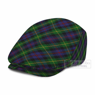 Farquharson Tartan Flat Cap, Jeff Cap Cross Style