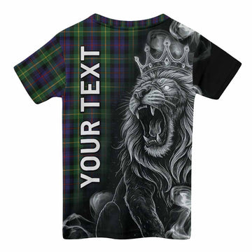 Farquharson Tartan Kid T-shirt Roaring Lion Heritage