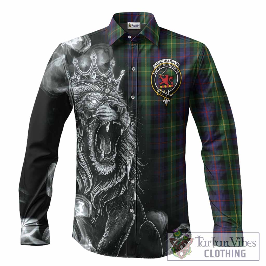 Farquharson Tartan Long Sleeve Button Shirts Roaring Lion Heritage