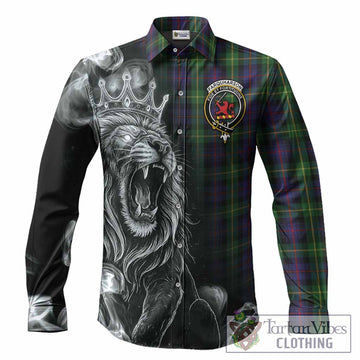 Farquharson Tartan Long Sleeve Button Shirts Roaring Lion Heritage
